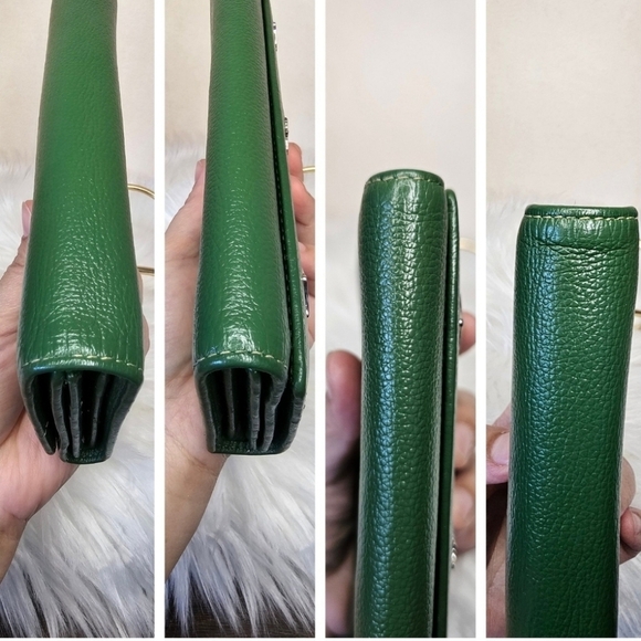 🔹️MCM 🔹️LONG green wallet ✨️💚 - Picture 8 of 9